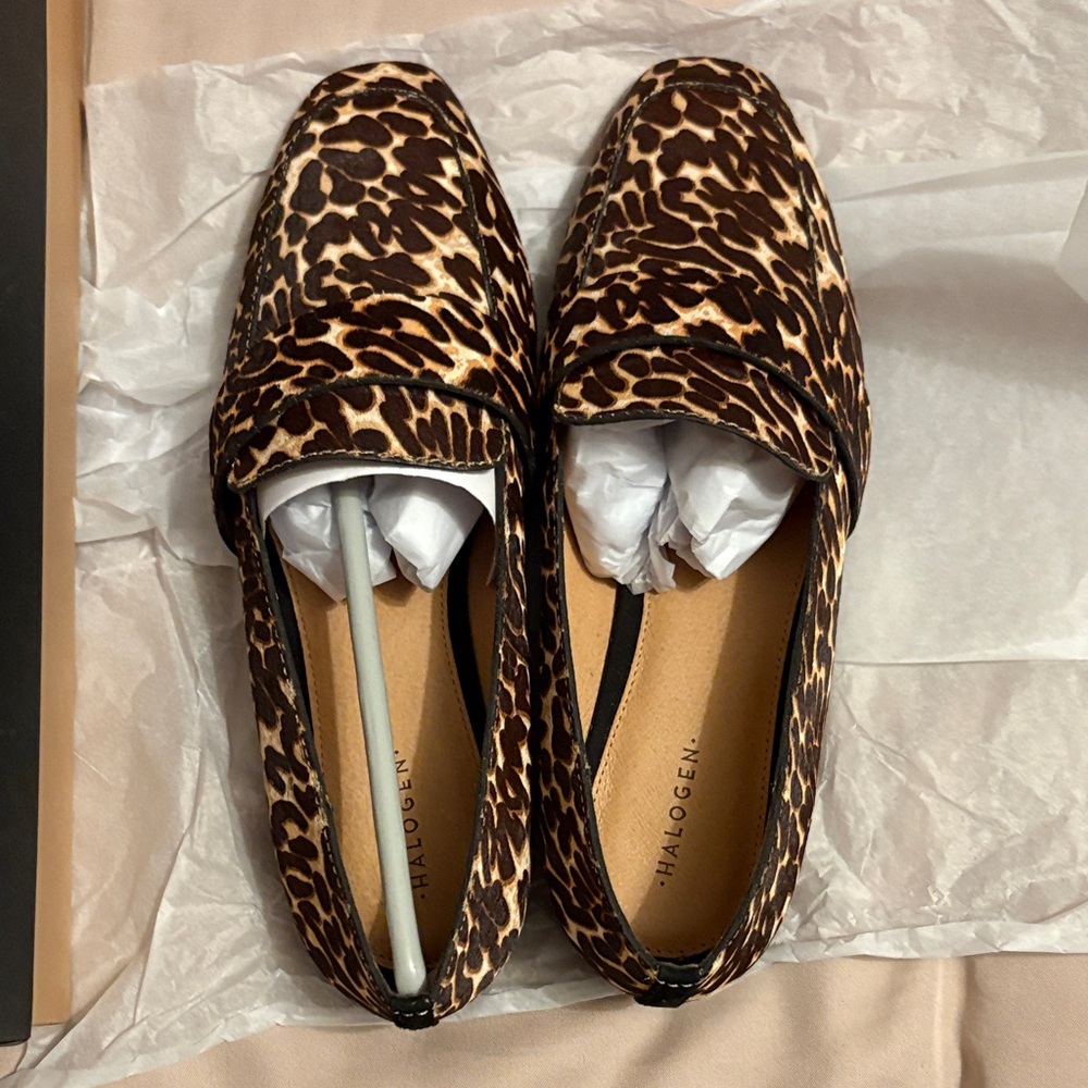 Leopard Print Flats